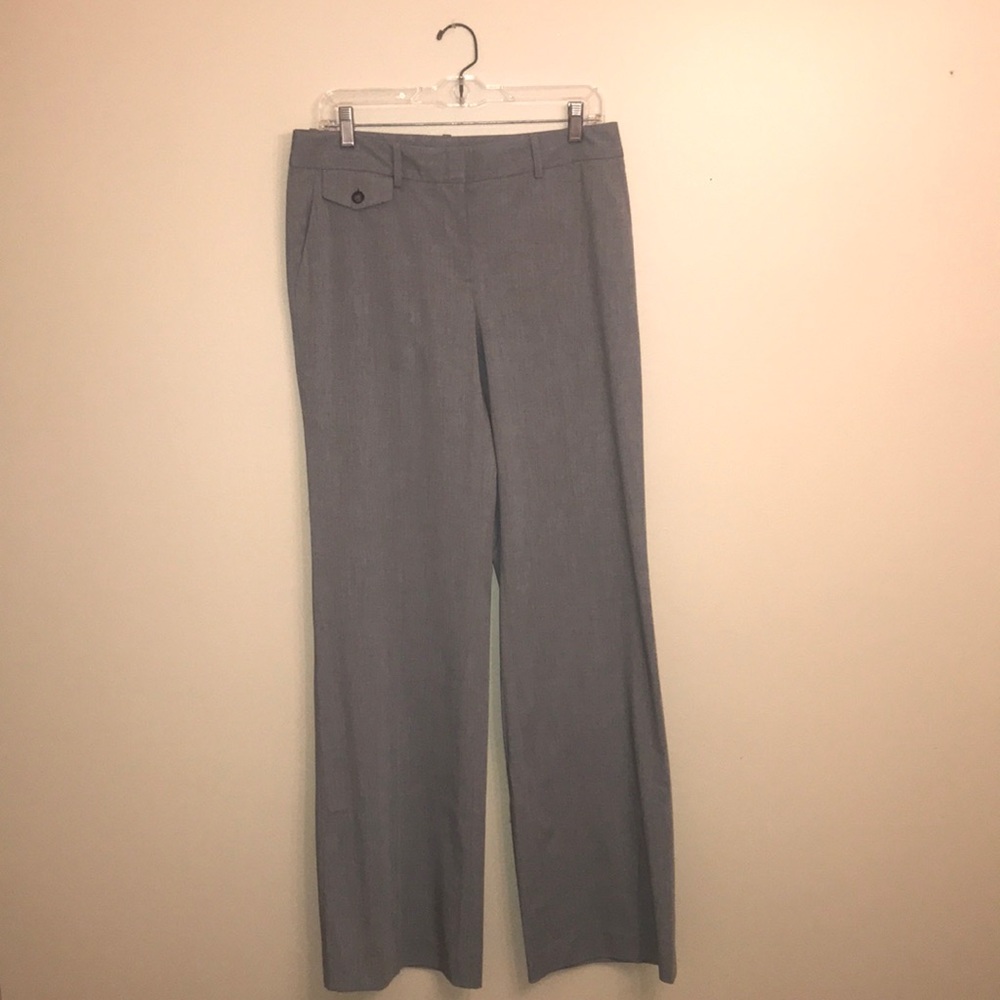 Club Monaco Grey Wide Leg Trousers (Size 6)